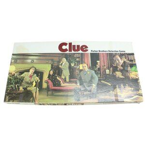 Vintage Clue Parker Brothers Detective Classic Board Game